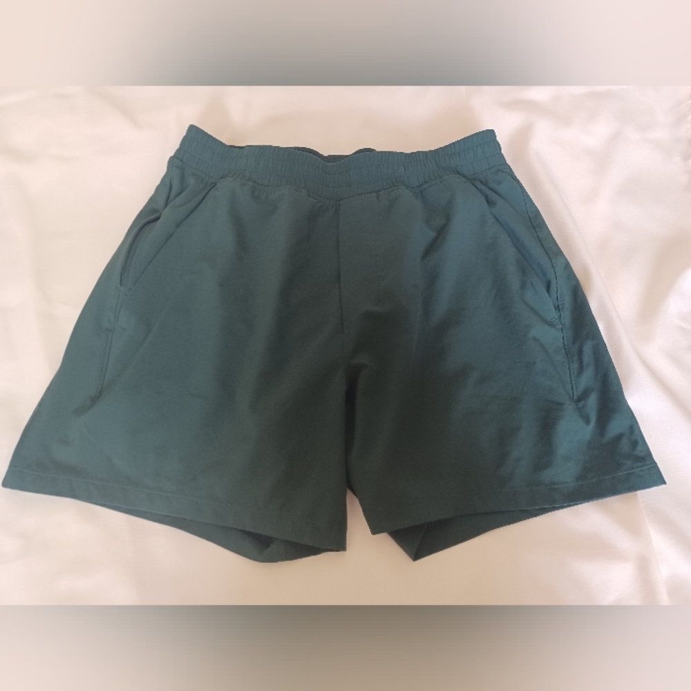 lululemon athletica Dark Green Athletic Shorts